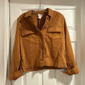 Nicole Miller NWT Womens Vintage Look Soft Shirt/Jacket Medium Shacket